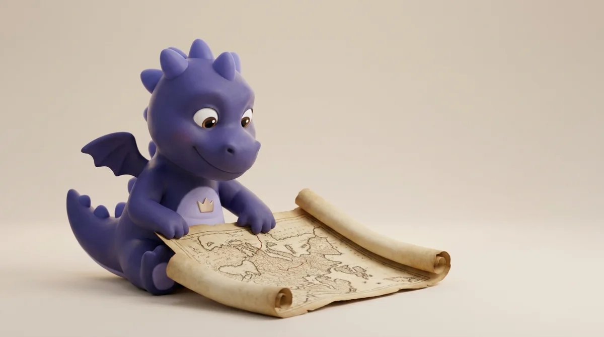 Auric studying a map of Europe